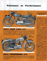 Catalogo Triumph 1957