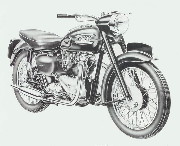 1957 Triumph Thunderbird