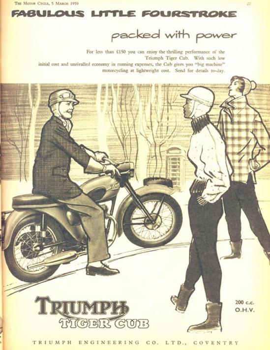1959 – Triumph Pubblicità