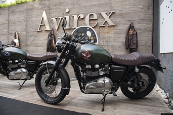 2014 Triumph Avirex Bonneville special edition