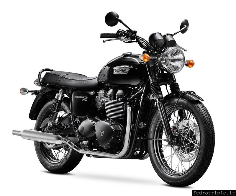 2014MY Triumph Bonneville T100 Black