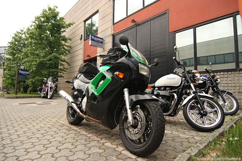 Triumph Trophy 1200 Talamo: la prima Triumph di Hinckley in Italia