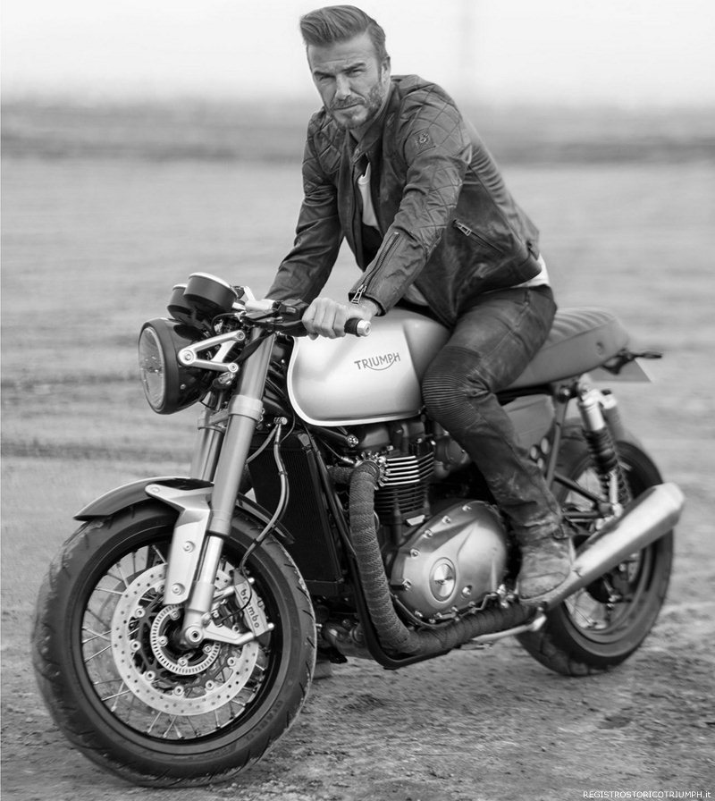 2015 Triumph Thruxton R MY2016 Outlaws David Beckham