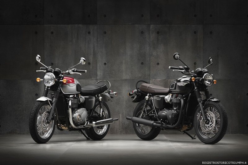 2016 Triumph Bonneville T120 e T120 Black