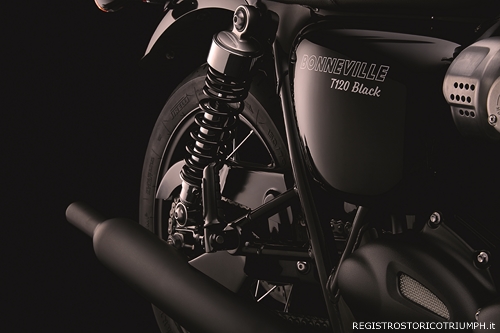 2016 Triumph Bonneville T120  Black