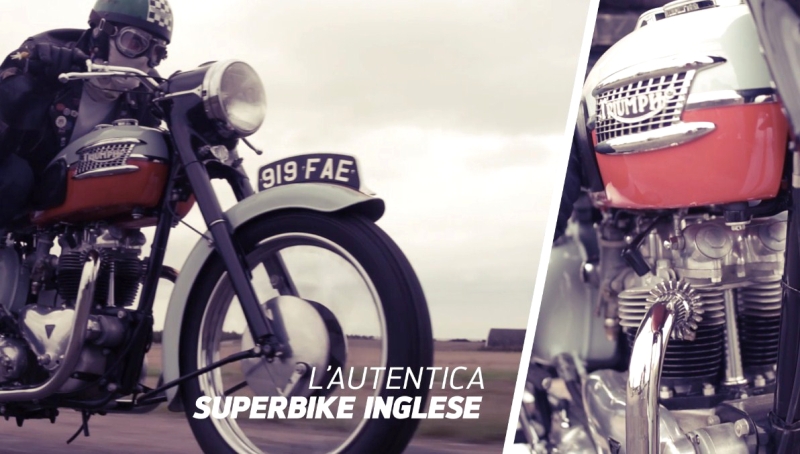 2016 New Triumph Bonneville Video Italia
