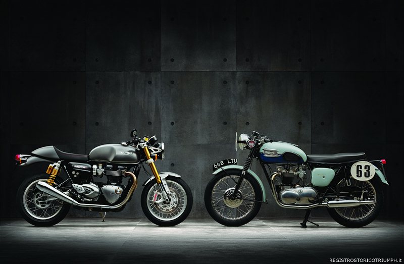 2016 Triumph Thruxton e Thruxton Racer Originale