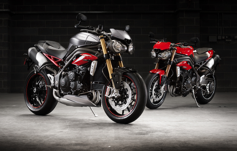Triumph Speed Triple e Speed Triple R MY2016